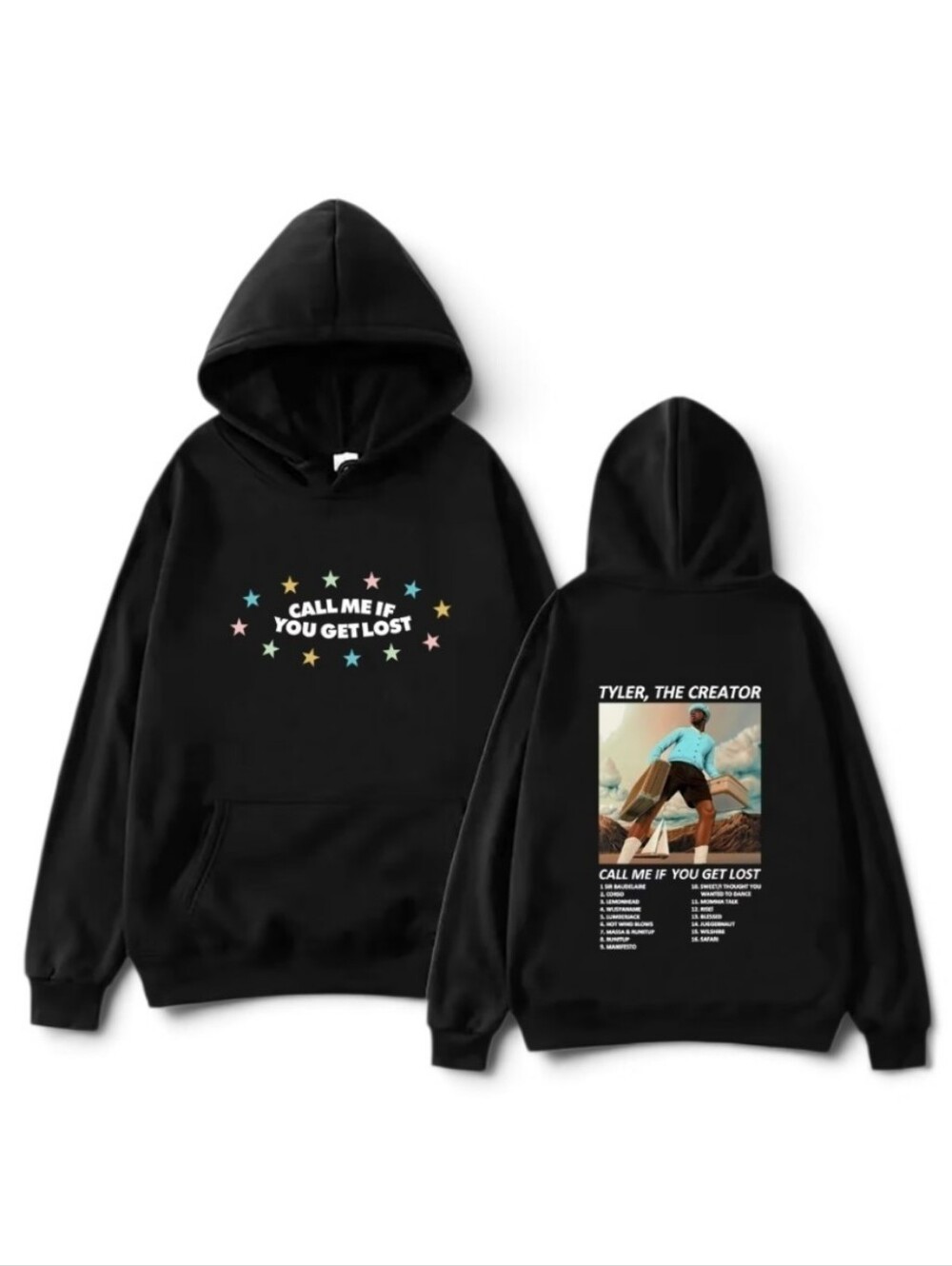 Call Me If You Get Lost Tyler, The Creator Black Pullover Hoodie